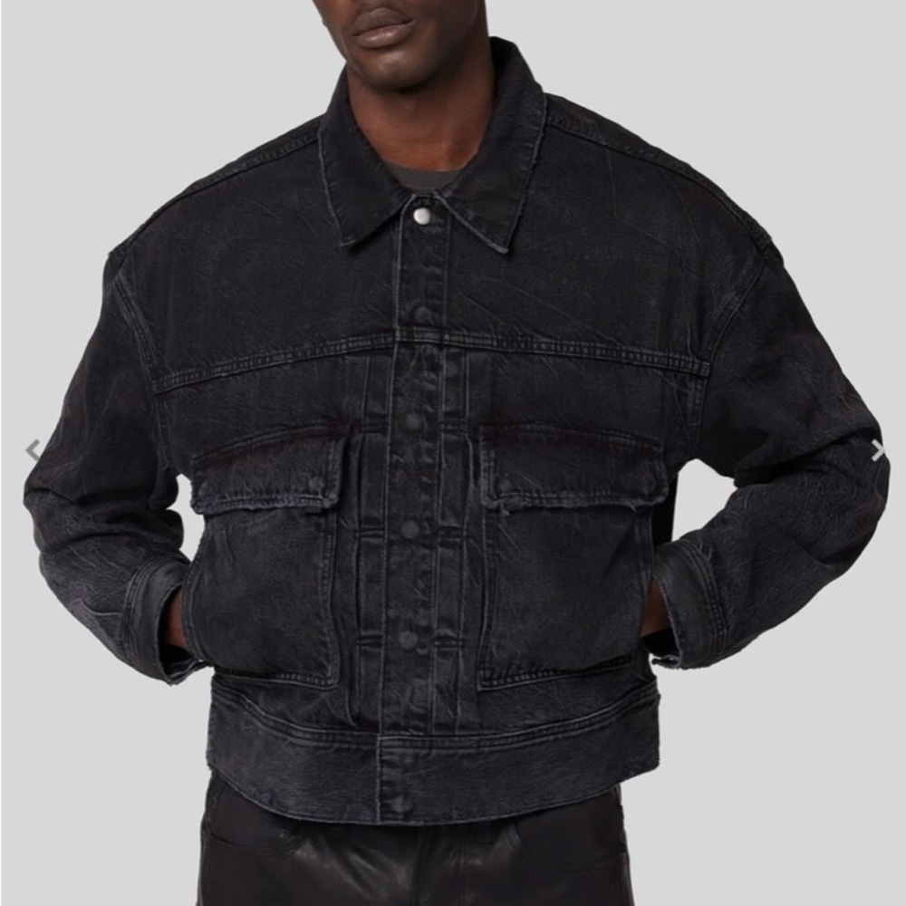 Hudson x Brandon Williams conley trucker denim jacket